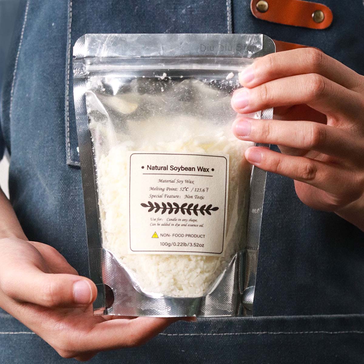 500g/1kg Natural Soy Wax Flake - огляд і ціна Soy Wax Flake