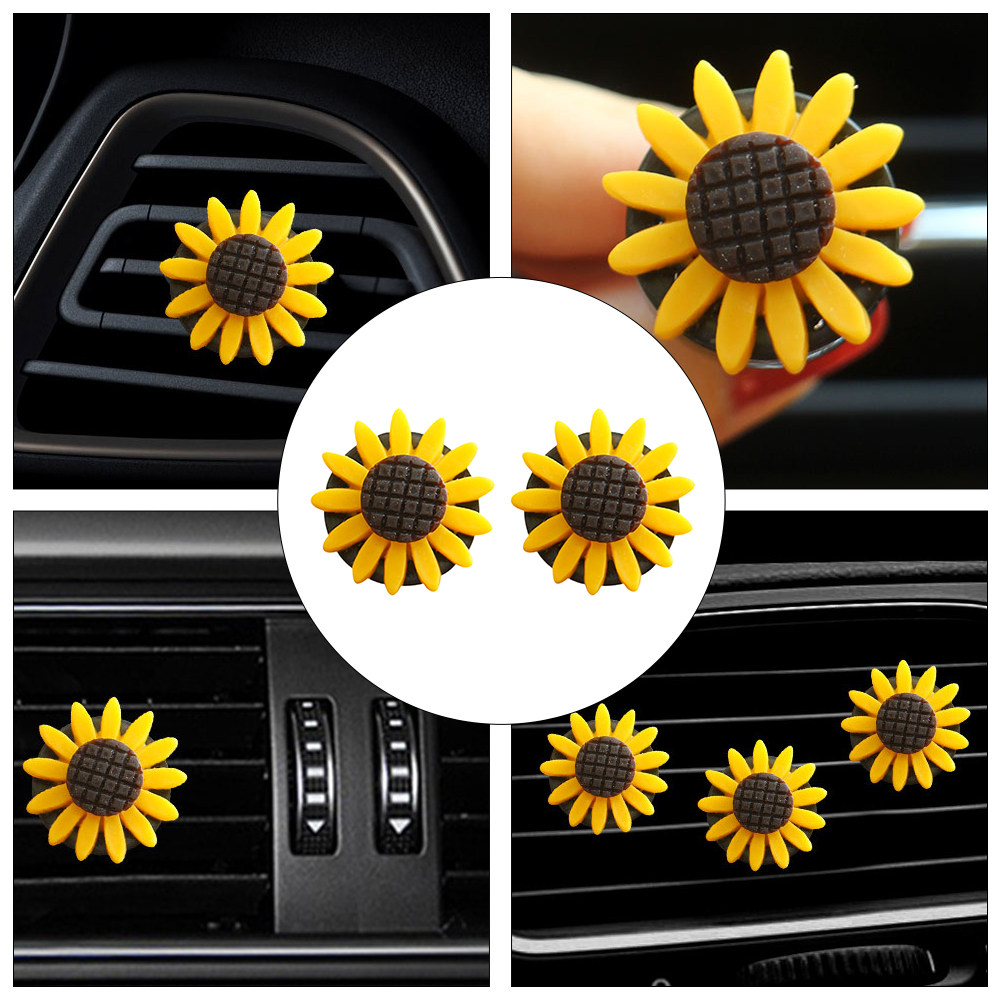 2Pcs Sunflower Car Aromatherap - огляд і ціна Home Fragrance Oud