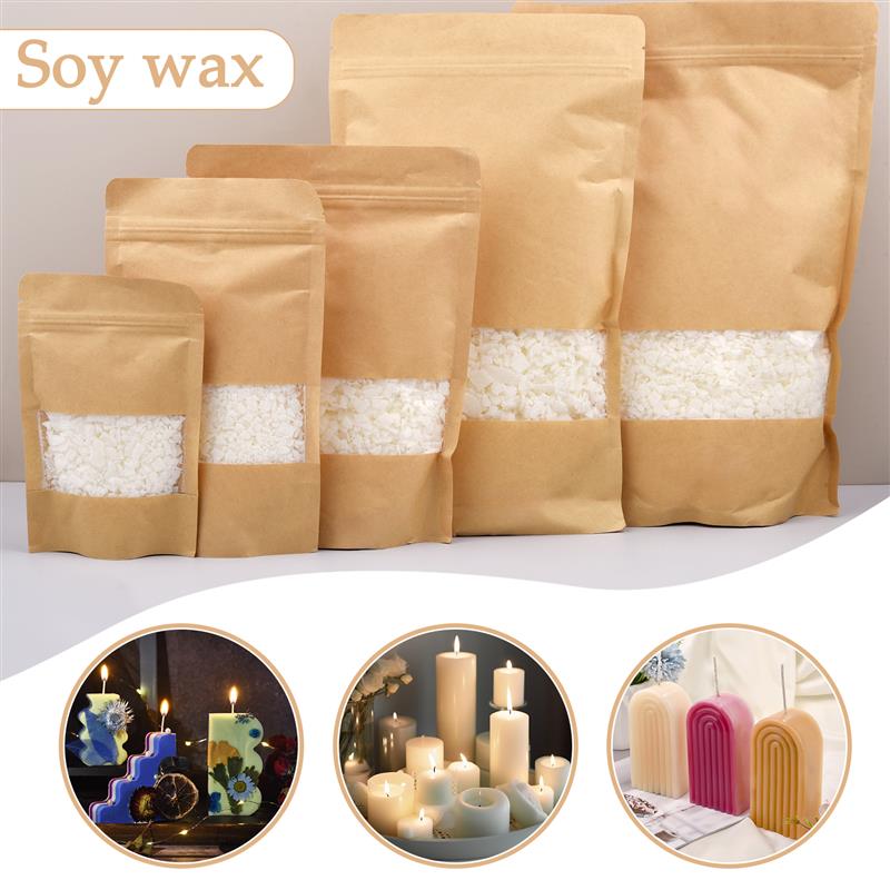 50-1000g Natural Pure Soy Wax  - огляд і ціна Soy Wax Flake