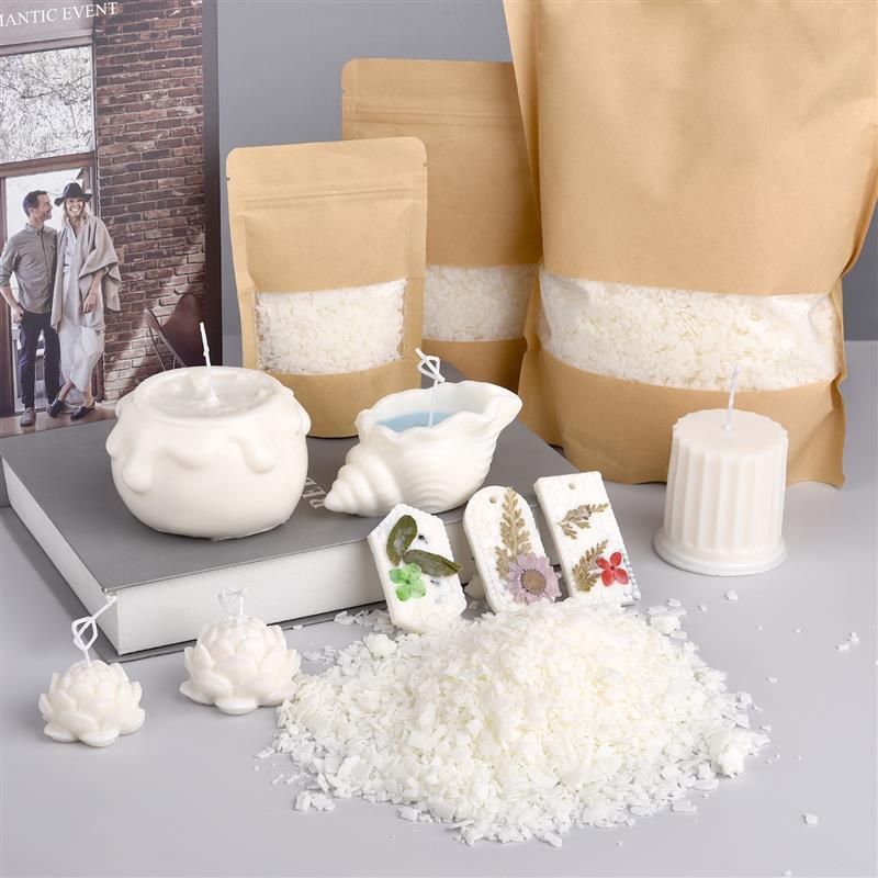 50-1000g Natural Pure Soy Wax  - огляд і ціна Soy Wax Flake