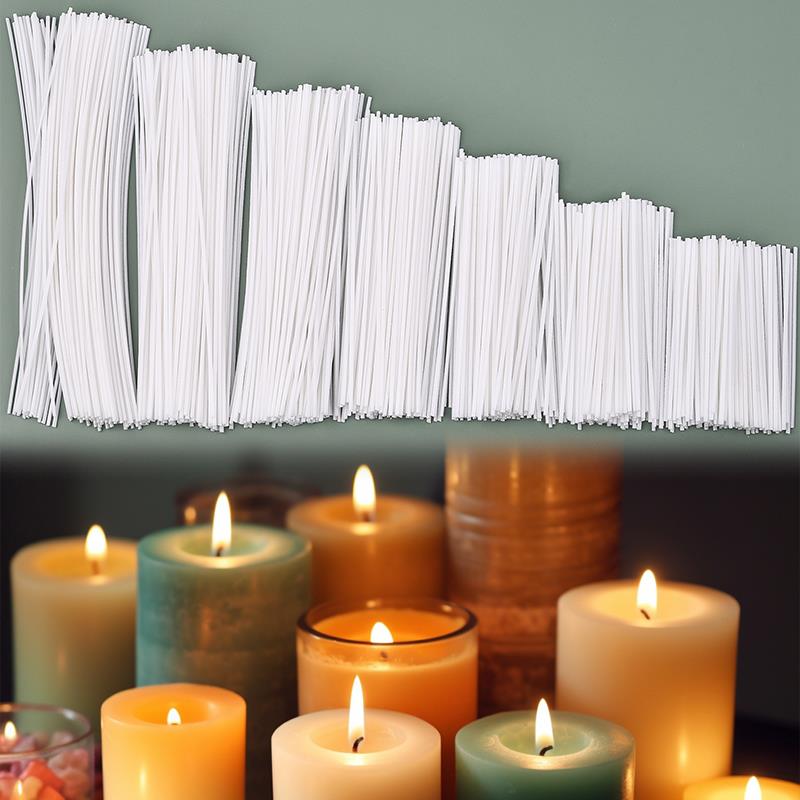 50/100Pcs Waxed Cotton Candle  - огляд і ціна Soy Wax Flake