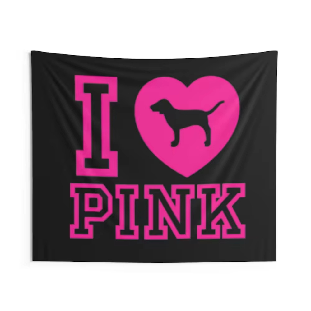 McBling Y2K I Love Pink Wall T - огляд і ціна Home Fragrance Victoria Secret