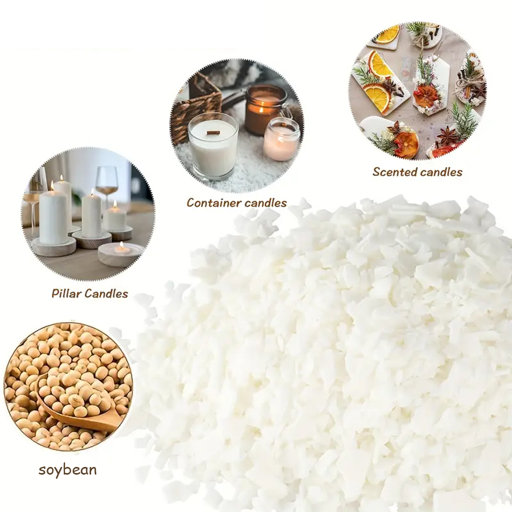 200g/1kg Pure Soy Wax Flakes M - огляд і ціна Soy Wax Flake