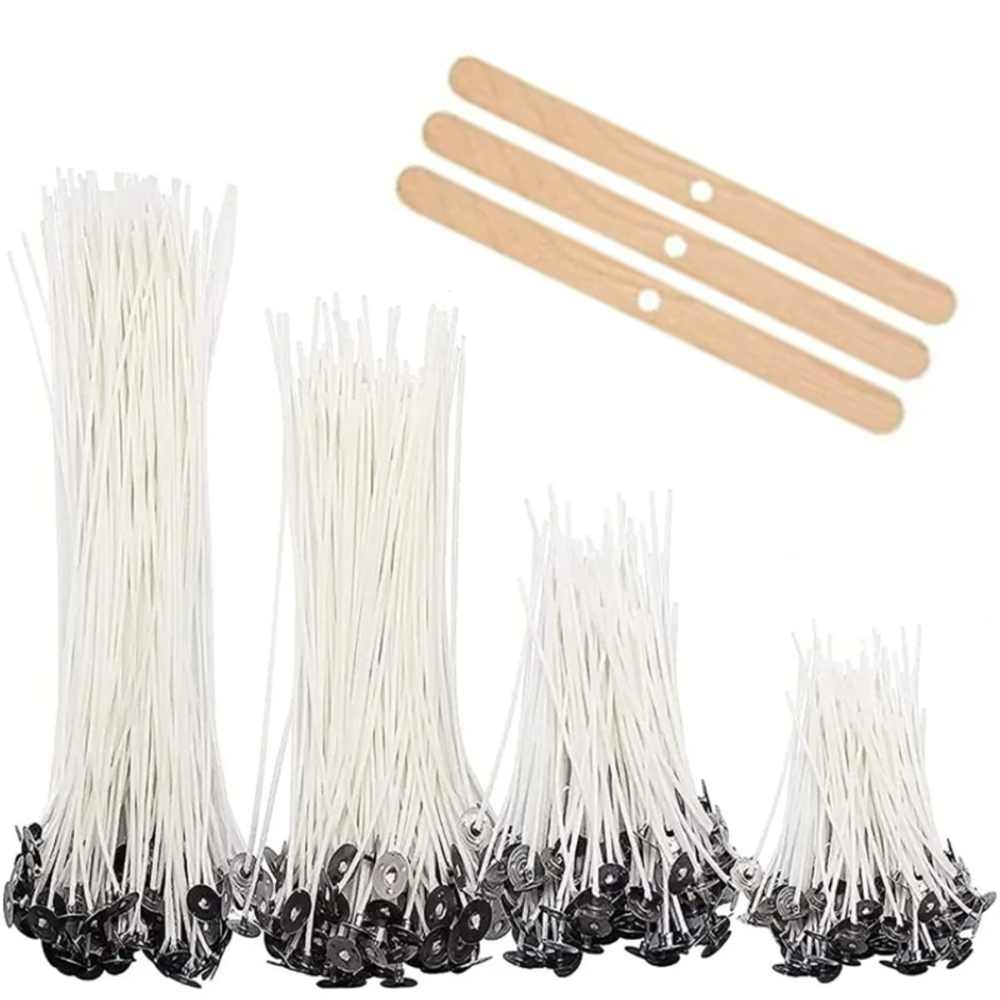 53pcs Candle Wicks Holder Waxe - огляд і ціна Soy Wax Flake
