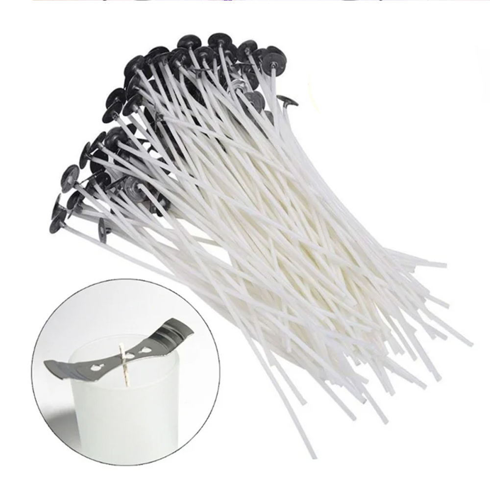 53pcs Candle Wicks Holder Waxe - огляд і ціна Soy Wax Flake