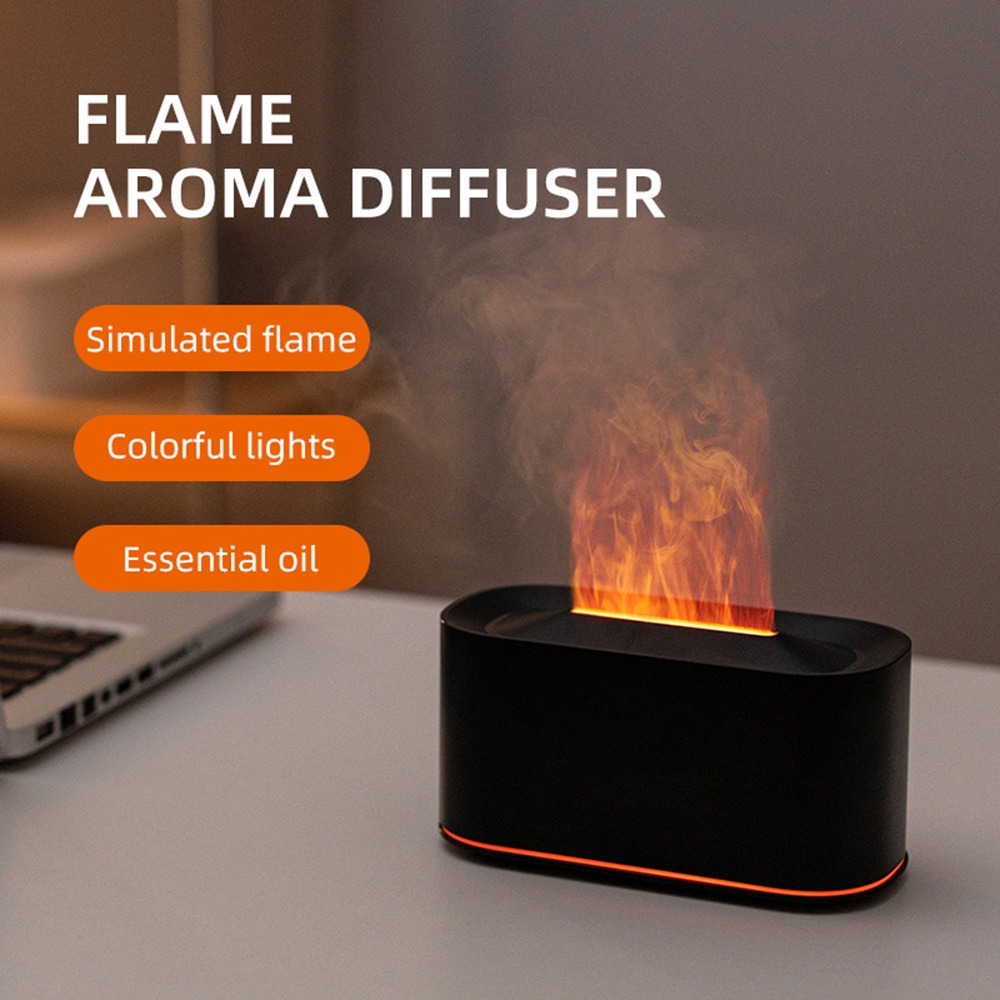 Essential Oil Diffuser,Flame C - огляд і ціна Home Fragrance Accessories