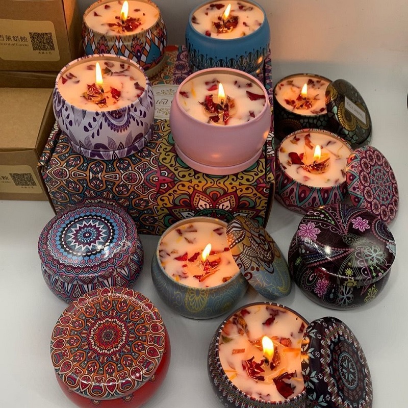 1/4PCS Vintage Scented Candles - огляд і ціна Soy Wax Flake