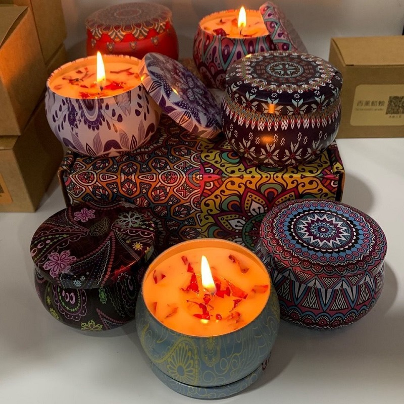 1/4PCS Vintage Scented Candles - огляд і ціна Soy Wax Flake